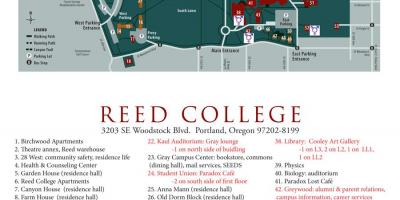 Harta de la Colegiul reed