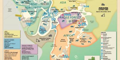 Harta grădina Zoologică